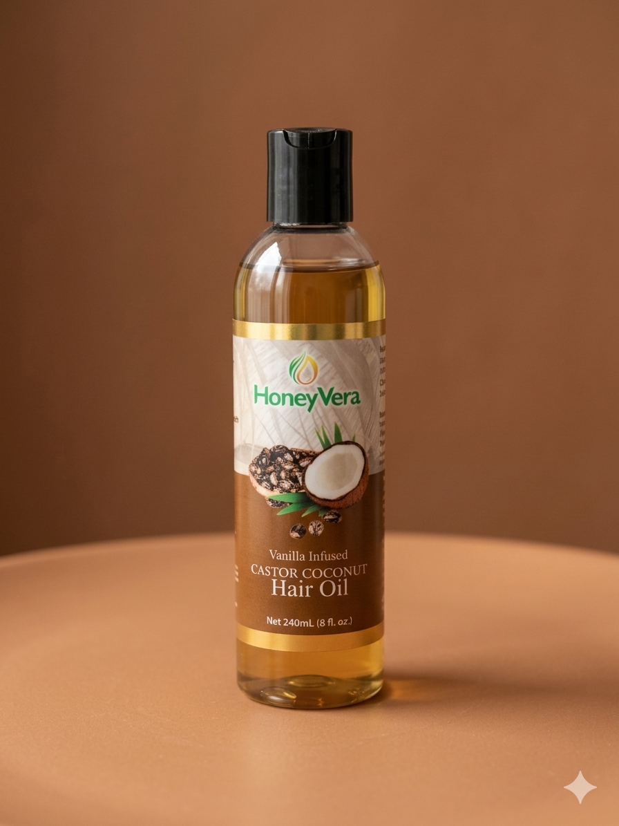 Castor-Coconut Hair Oil