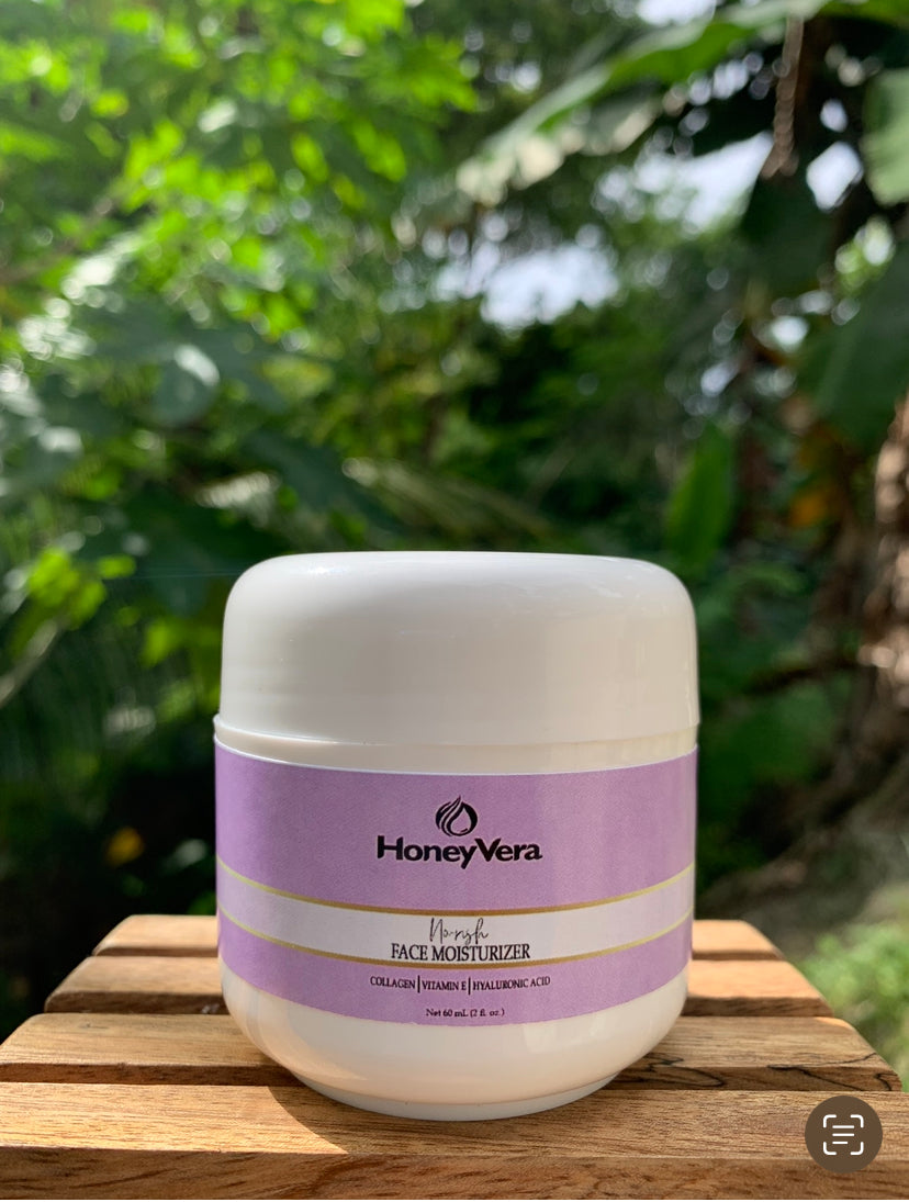 Nourish FACE MOISTURIZER with Collagen + Vitamin E + Hyaluronic Acid