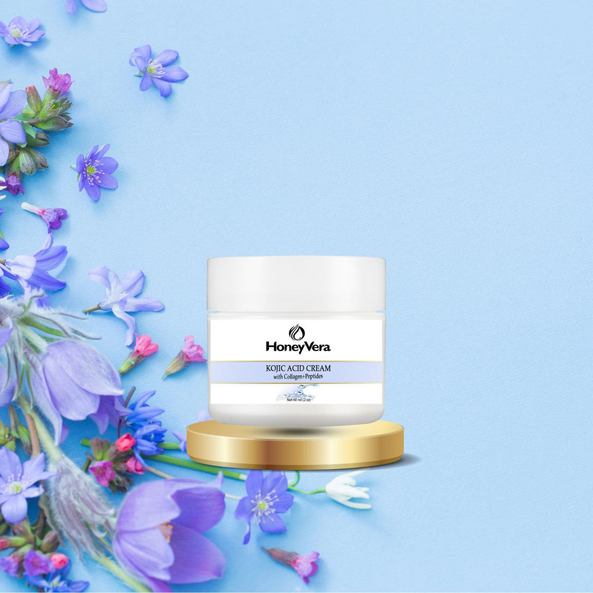 Kojic Acid Cream 2% with Collagen + Peptides