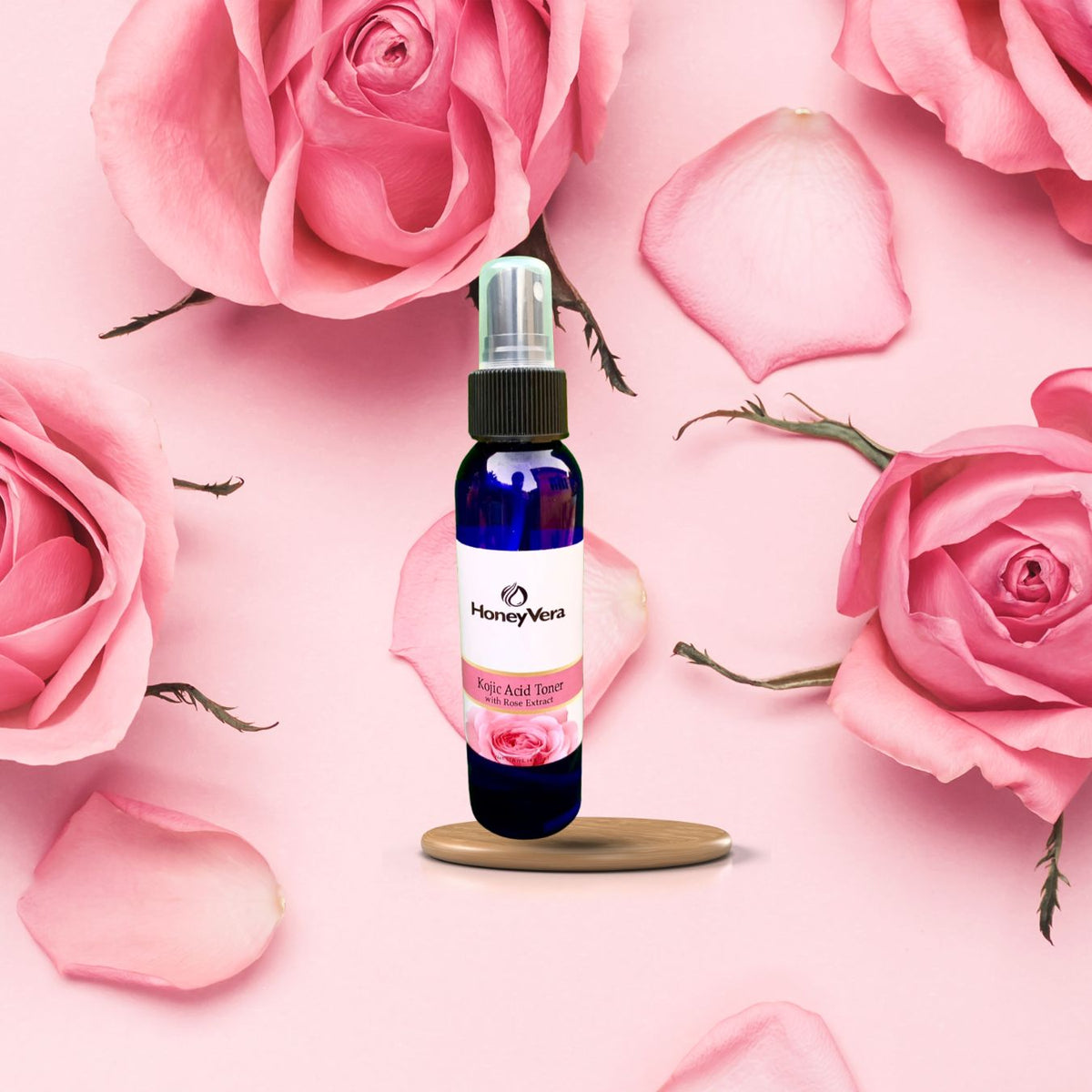 Kojic Acid Toner with Rose Extract